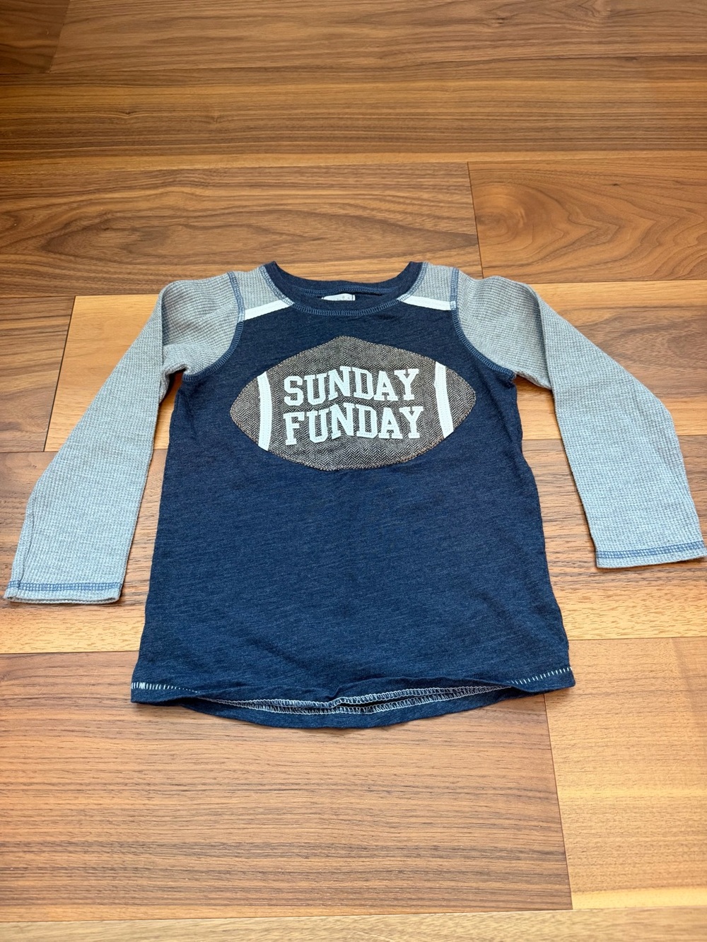 Mud Pie Boys Sunday Funday Heritage Football Shirt Size 4T/5T